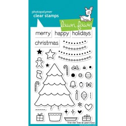 Lawn Fawn Trim the Tree stamp set